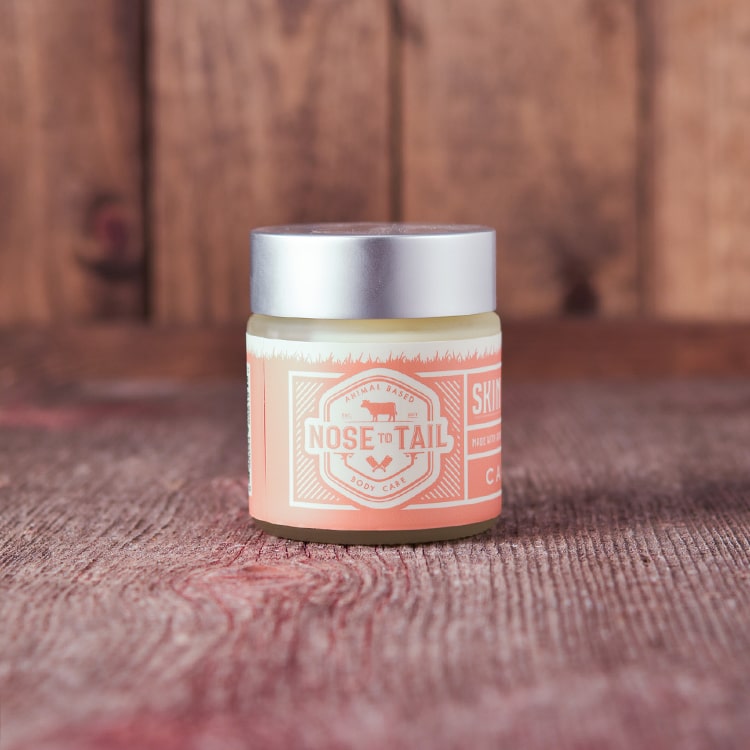 Handmade Beef Tallow Skin Food | Cairo | Sweet Orange, Geranium, Frankincense