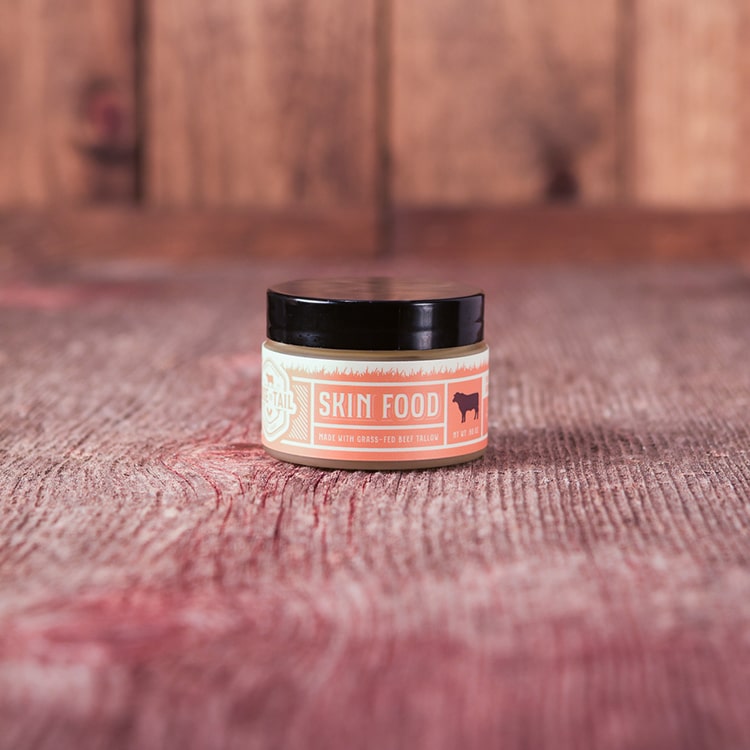 Handmade Beef Tallow Skin Food | Cairo | Sweet Orange, Geranium, Frankincense