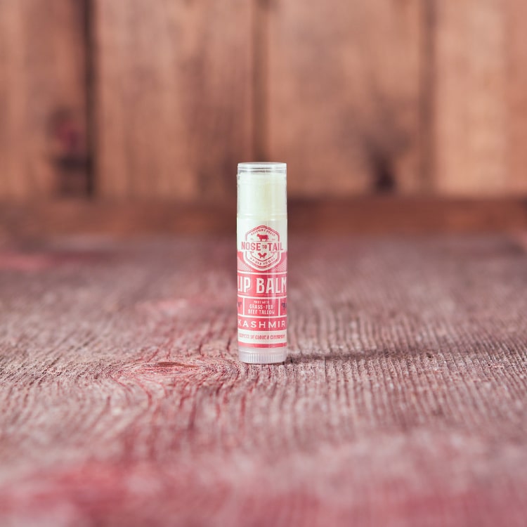 Handmade Beef Tallow Lip Balm | Kashmir | Clove & Cinnamon