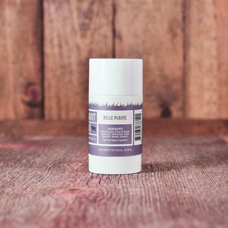 Animal-Based Deodorant | Belle Plaine | Unscented