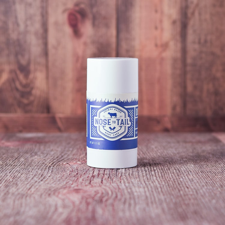 Animal-Based Deodorant | Gibraltar | Bergamot, Clary Sage