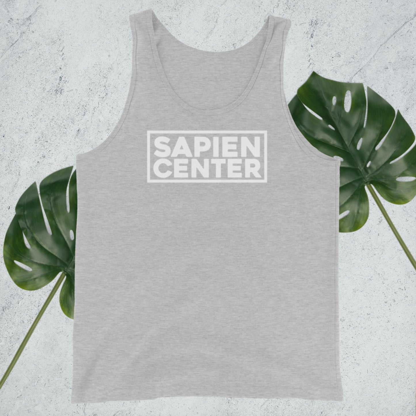 White Sapien Logo Tank