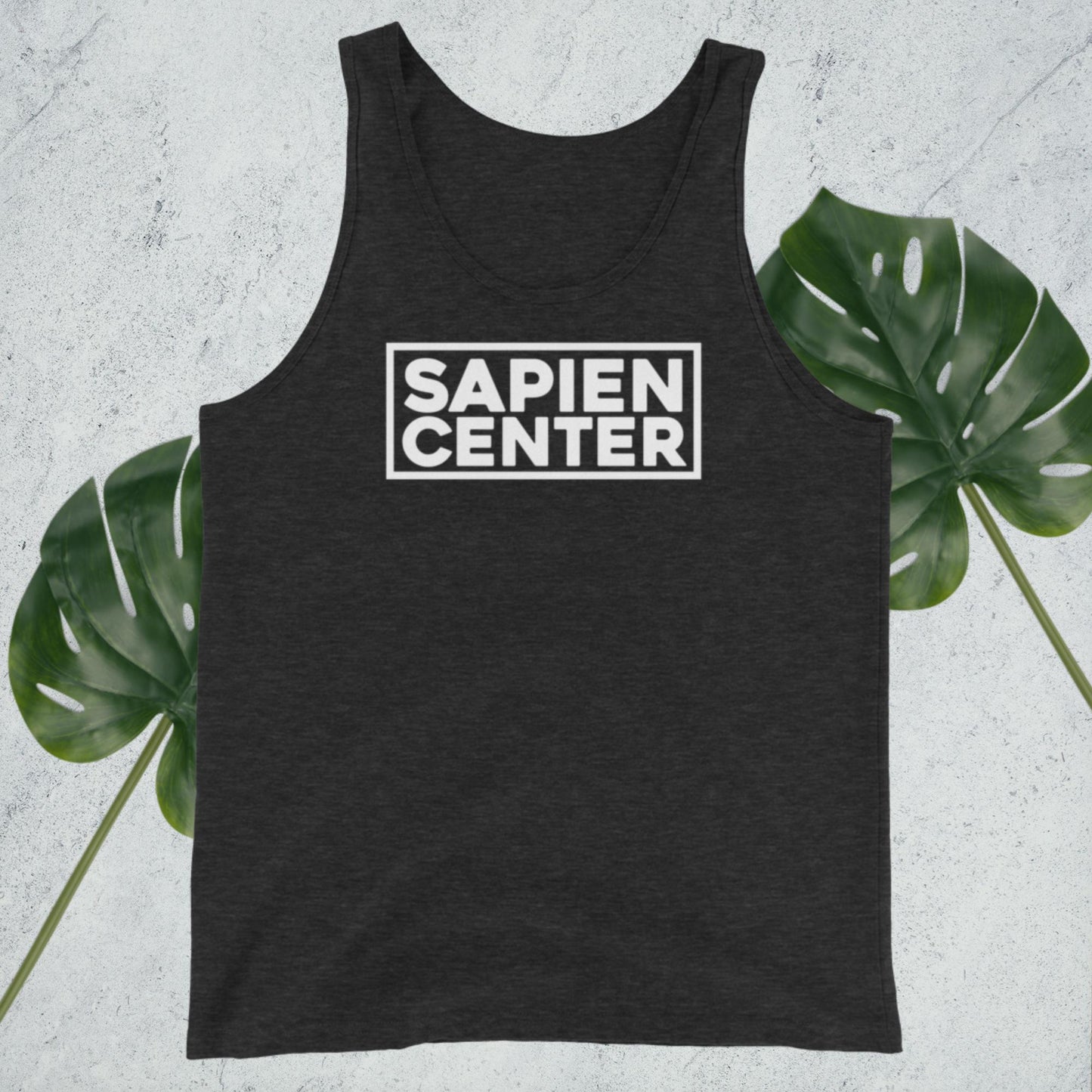 White Sapien Logo Tank