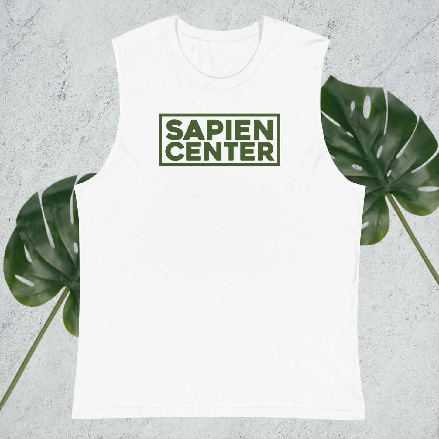 Men's Muscle Tank (White)