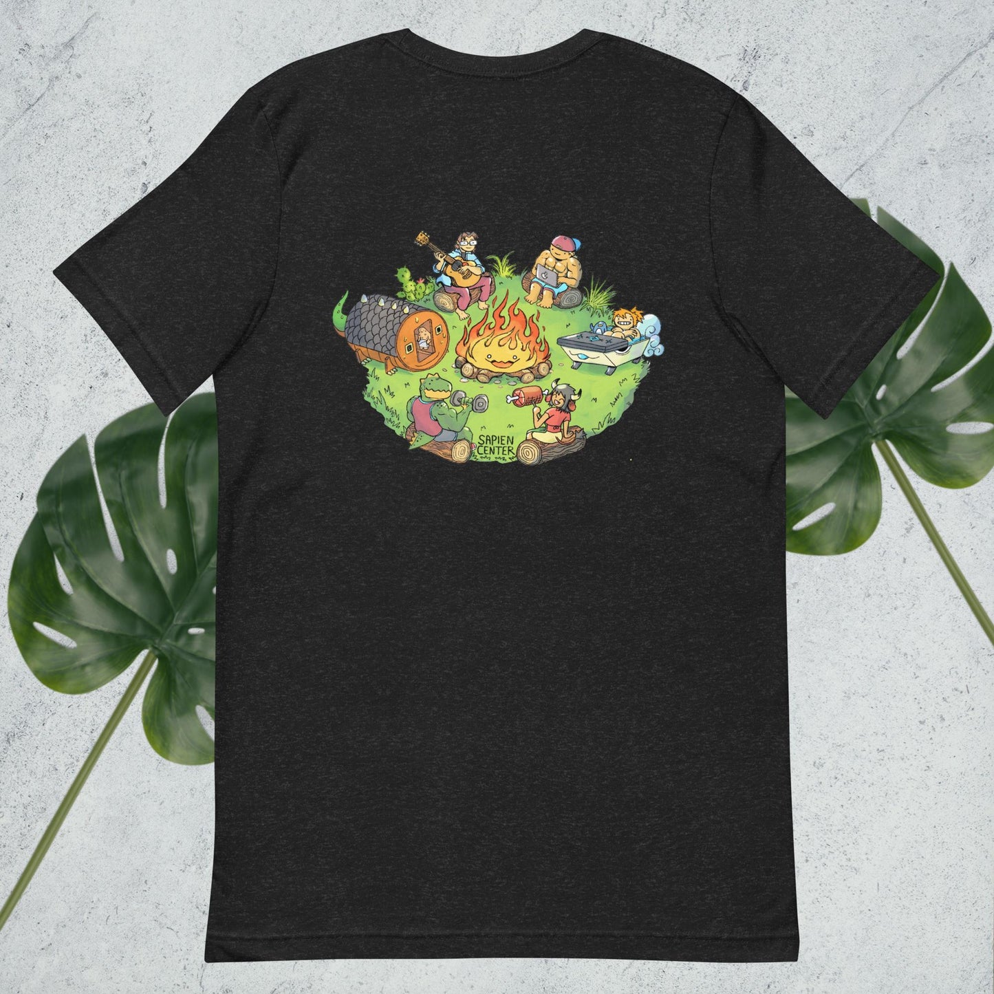 Sapien Illustration Shirt (Dark)