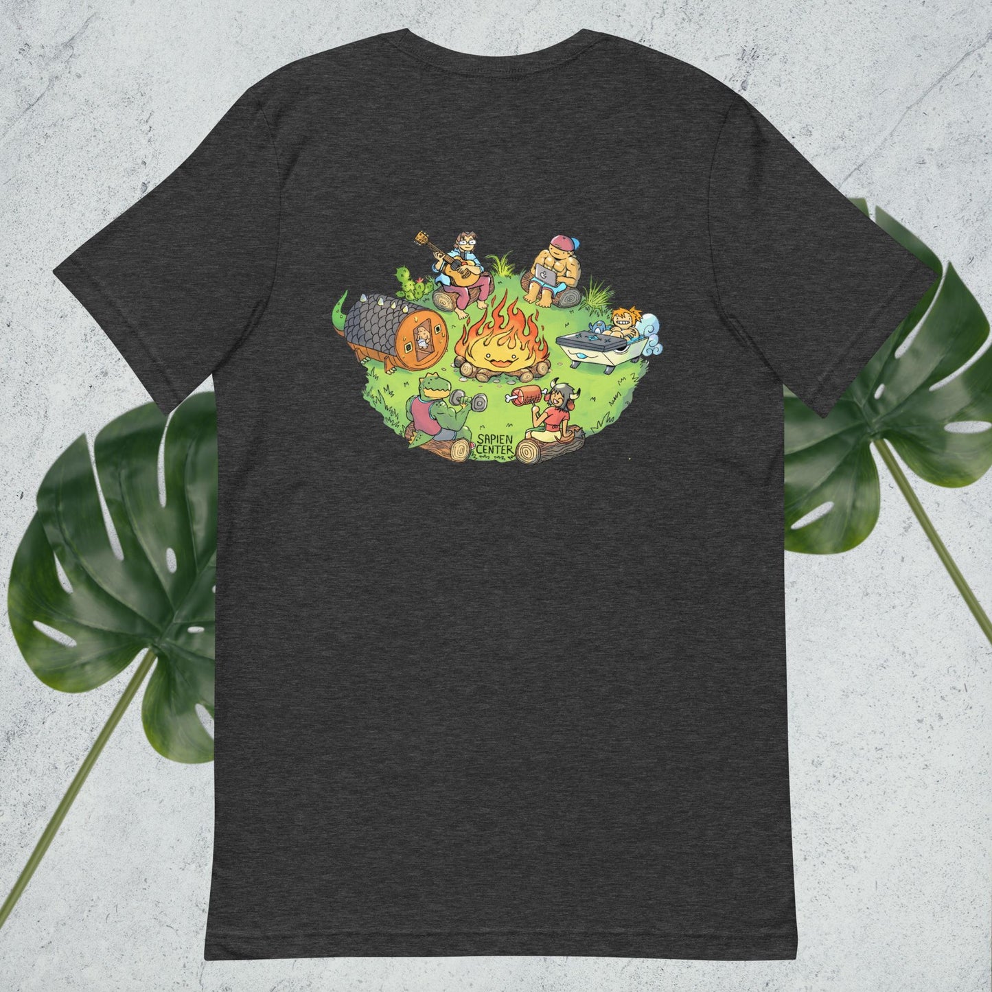 Sapien Illustration Shirt (Dark)