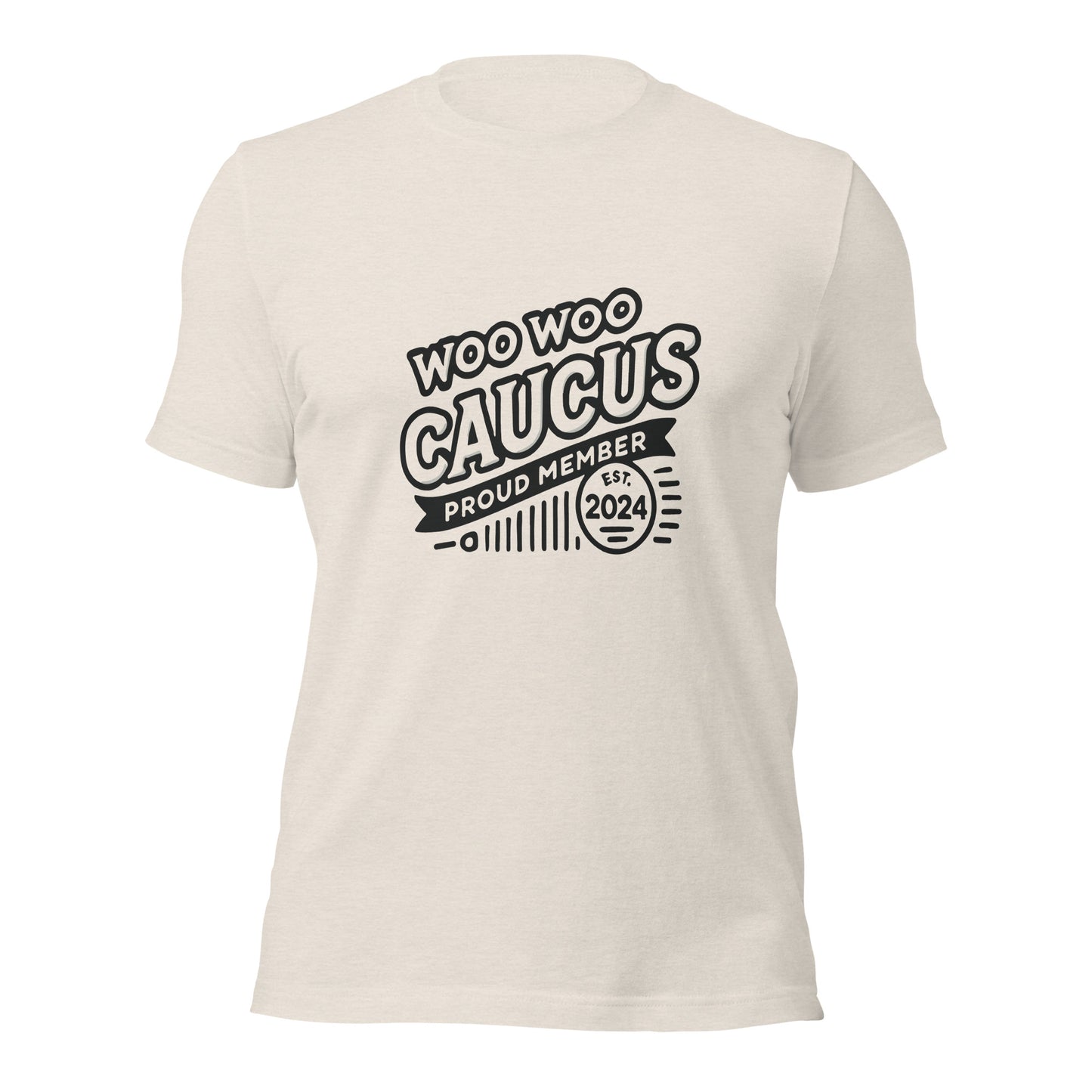 Woo Woo Caucus Unisex t-shirt