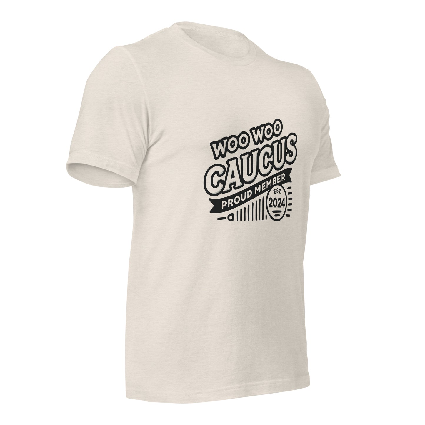 Woo Woo Caucus Unisex t-shirt