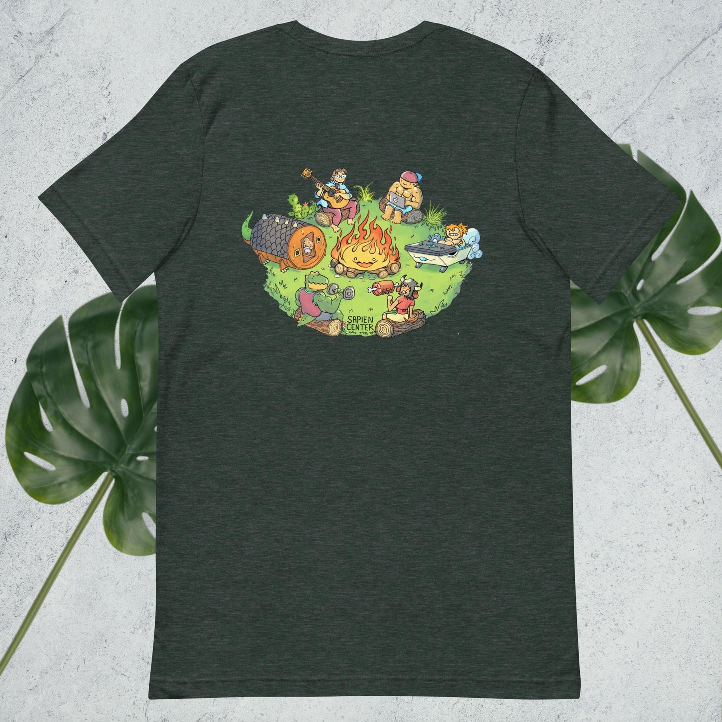 Sapien Illustration Shirt (Dark)