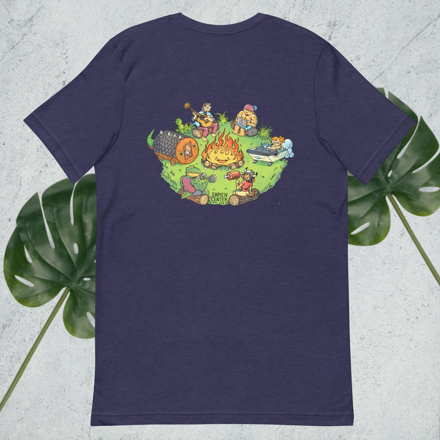 Sapien Illustration Shirt (Dark)
