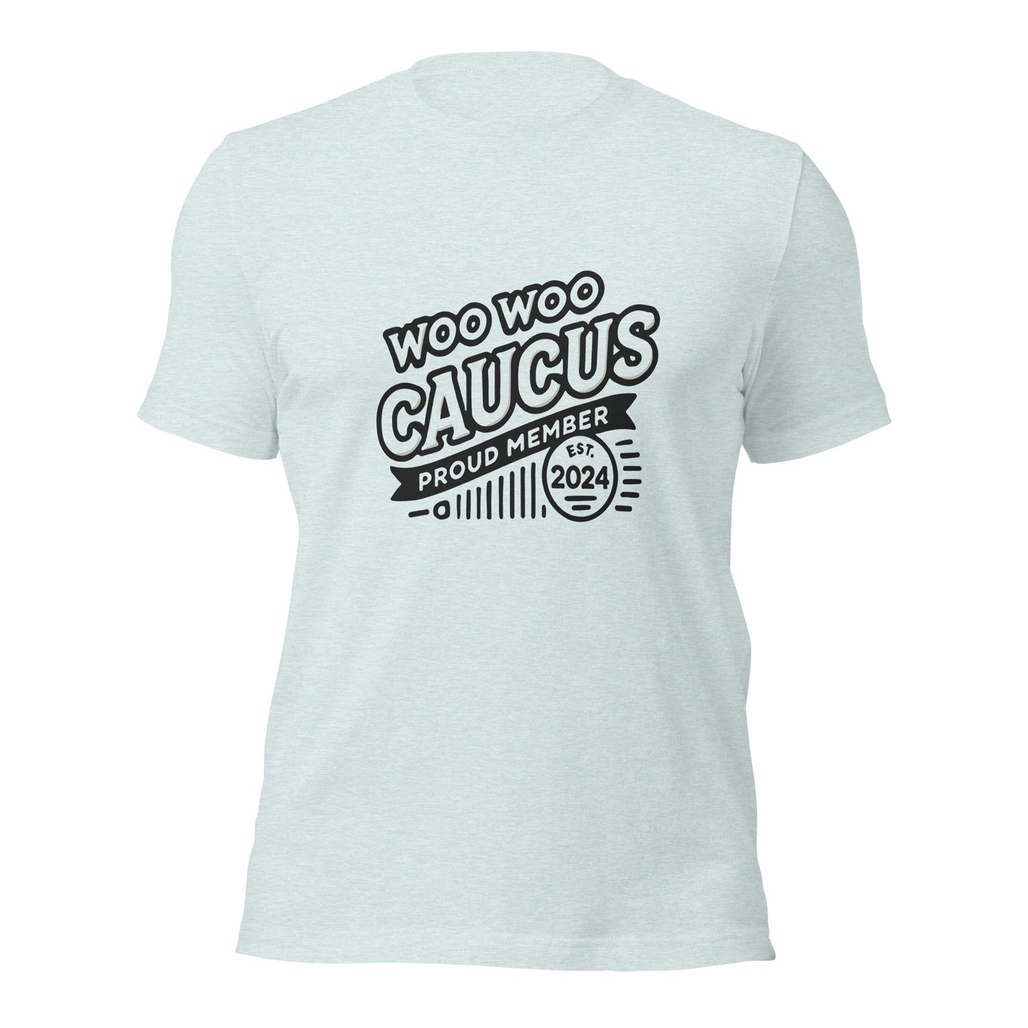 Woo Woo Caucus Unisex t-shirt