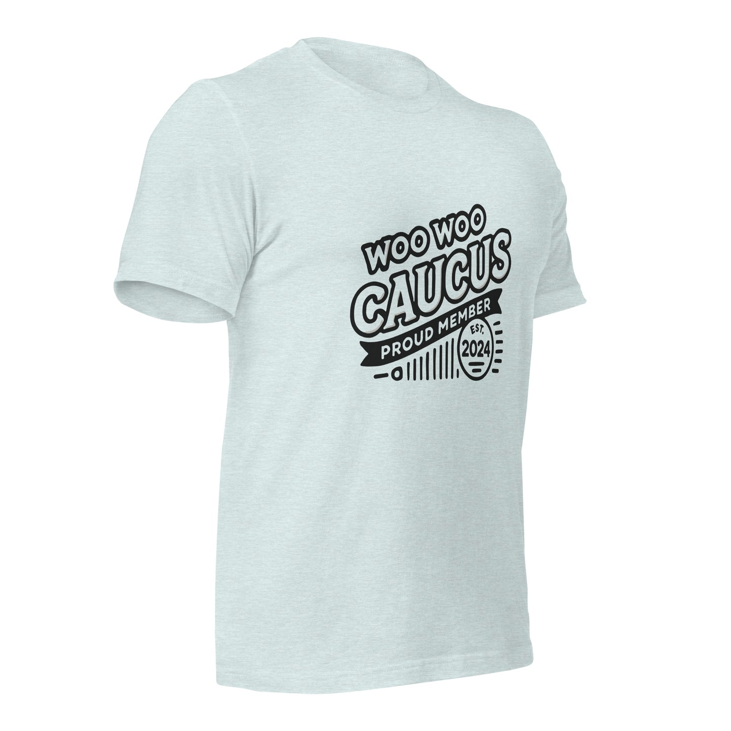 Woo Woo Caucus Unisex t-shirt