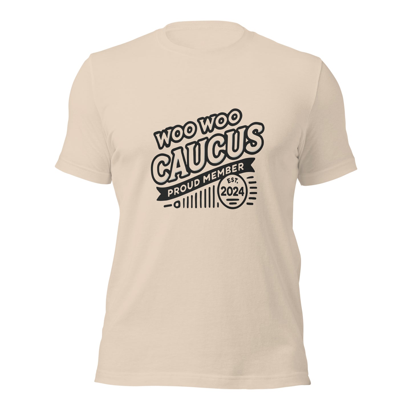 Woo Woo Caucus Unisex t-shirt