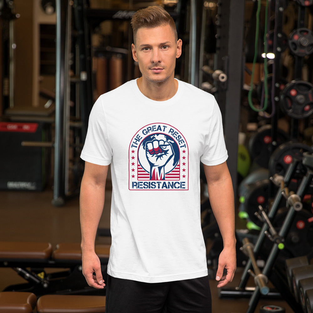 The Great Reset Resistance Unisex t-shirt