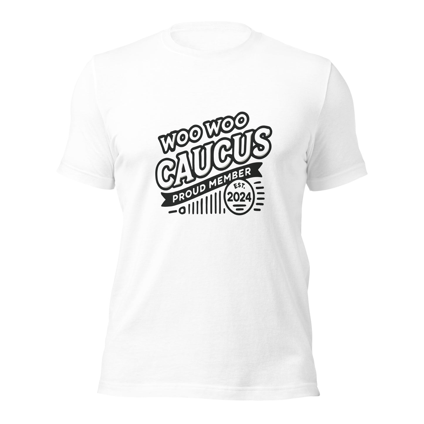 Woo Woo Caucus Unisex t-shirt