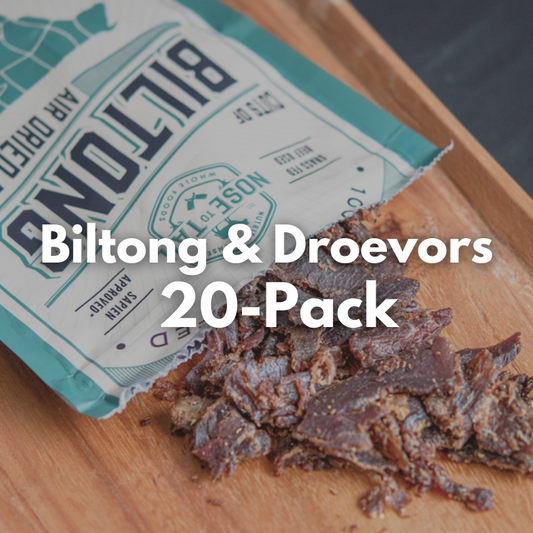 Biltong and Droevors 20-Pack