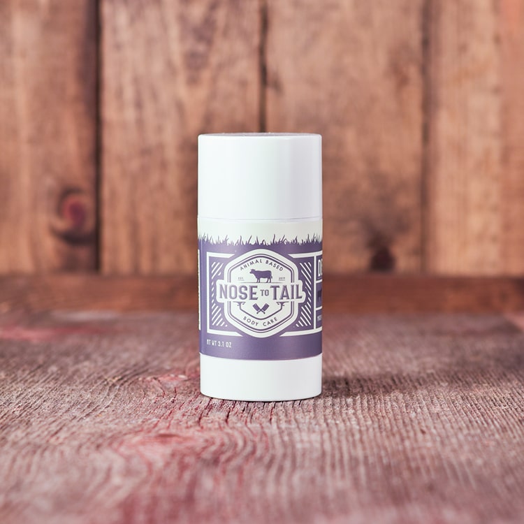 Belle Plaine | Deodorant Made with Beef Tallow | Unscented