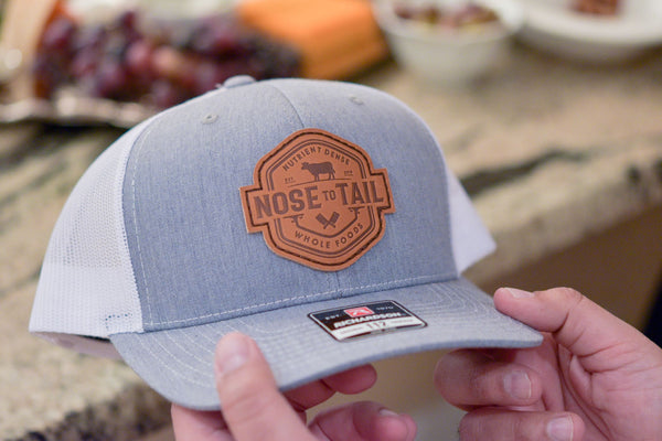 Leather Patch Hat